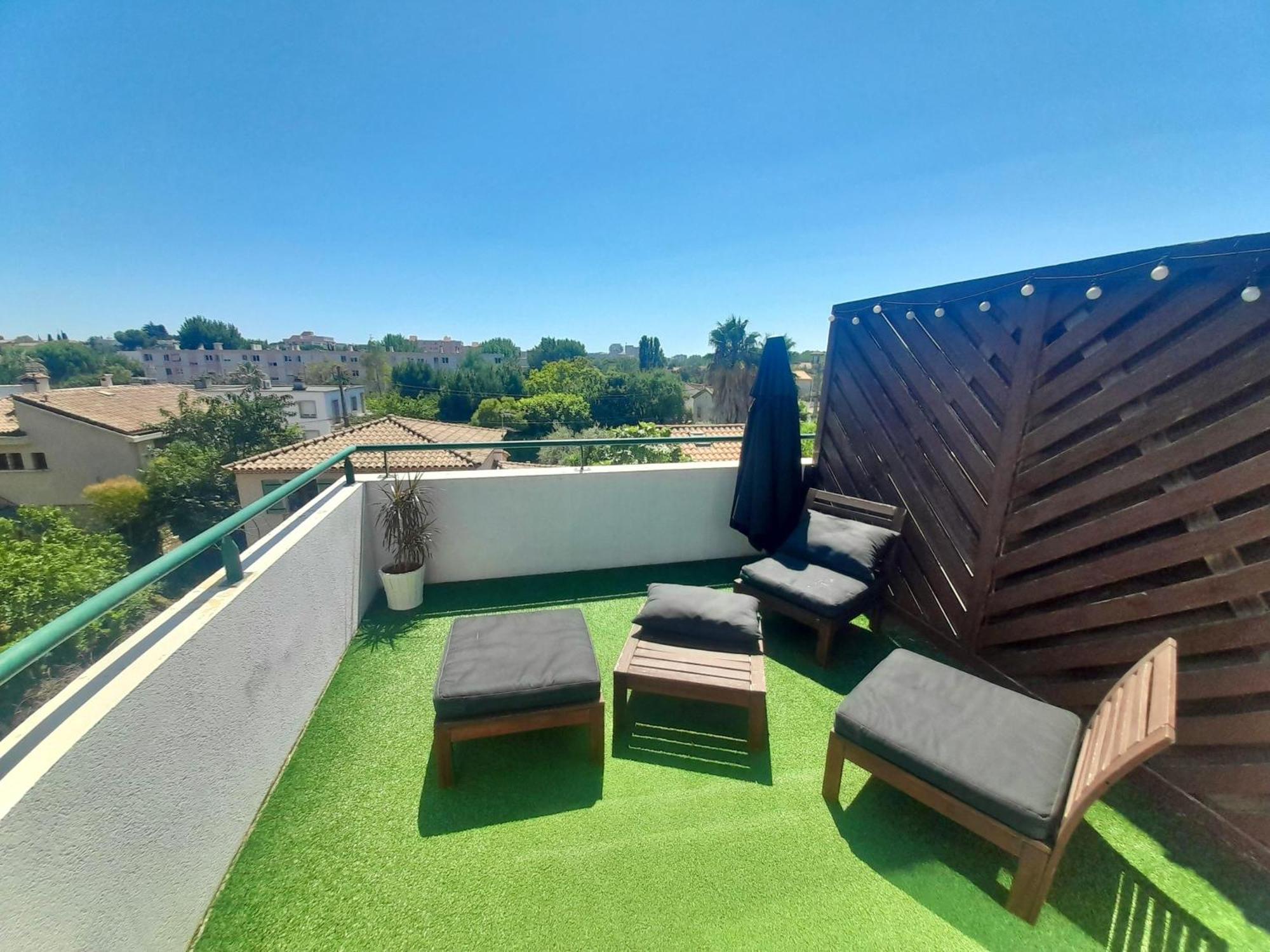 Appartamento Terrasse De La Pompignane - T2 Lumineux Plein Sud Montpellier Esterno foto